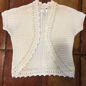Knit shrug